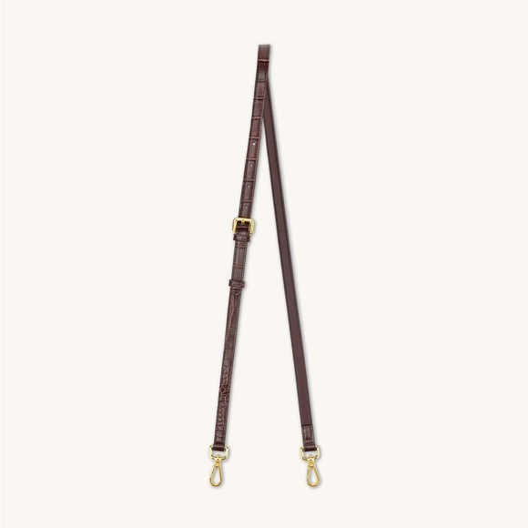 NWT | JW PEI | Mini Flap Crossbody in Brown Croc - Picture 8 of 17